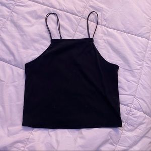 WILD FABLE High Neck Crop Top w/ Spaghetti Straps